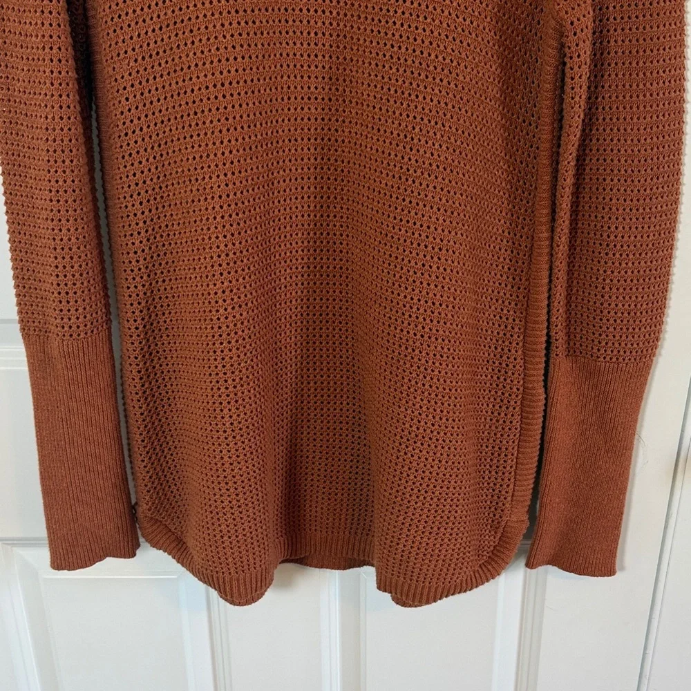 Akini Rust Knit Sweater - Picture 4 of 9